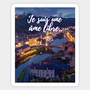 I'm a free soul - French Quotes Themed Magnet